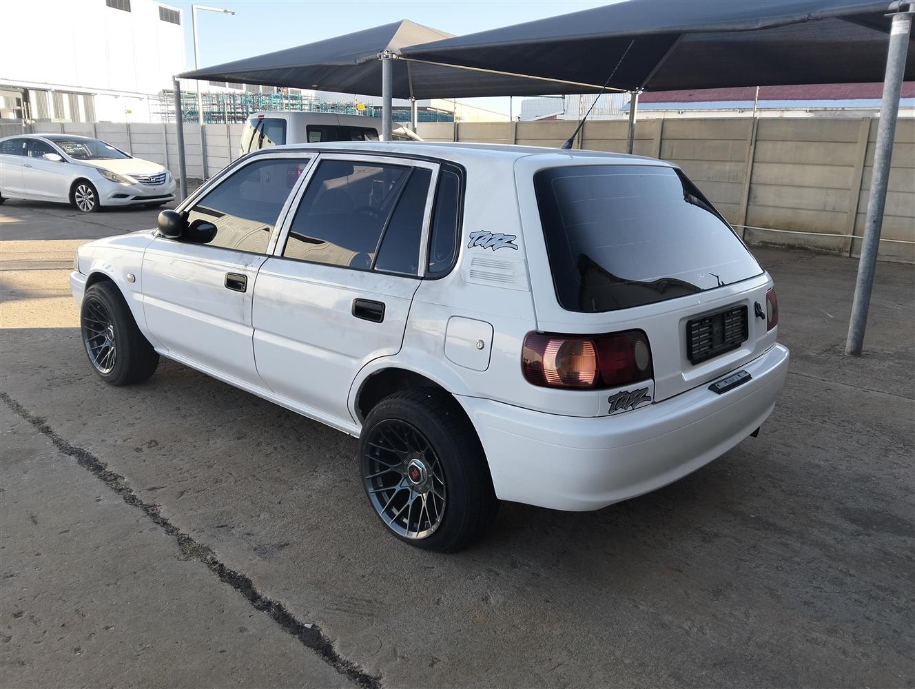 Tazz Rear Hup Auction Nation - TOYOTA TAZZ 130