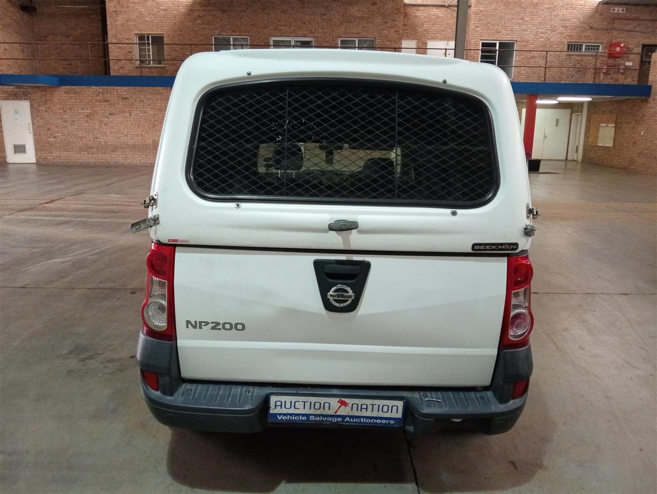 Np200 Rear Panel Auction Nation - NISSAN NP200 1.6 A/C SAFETY PACK P/U S/C