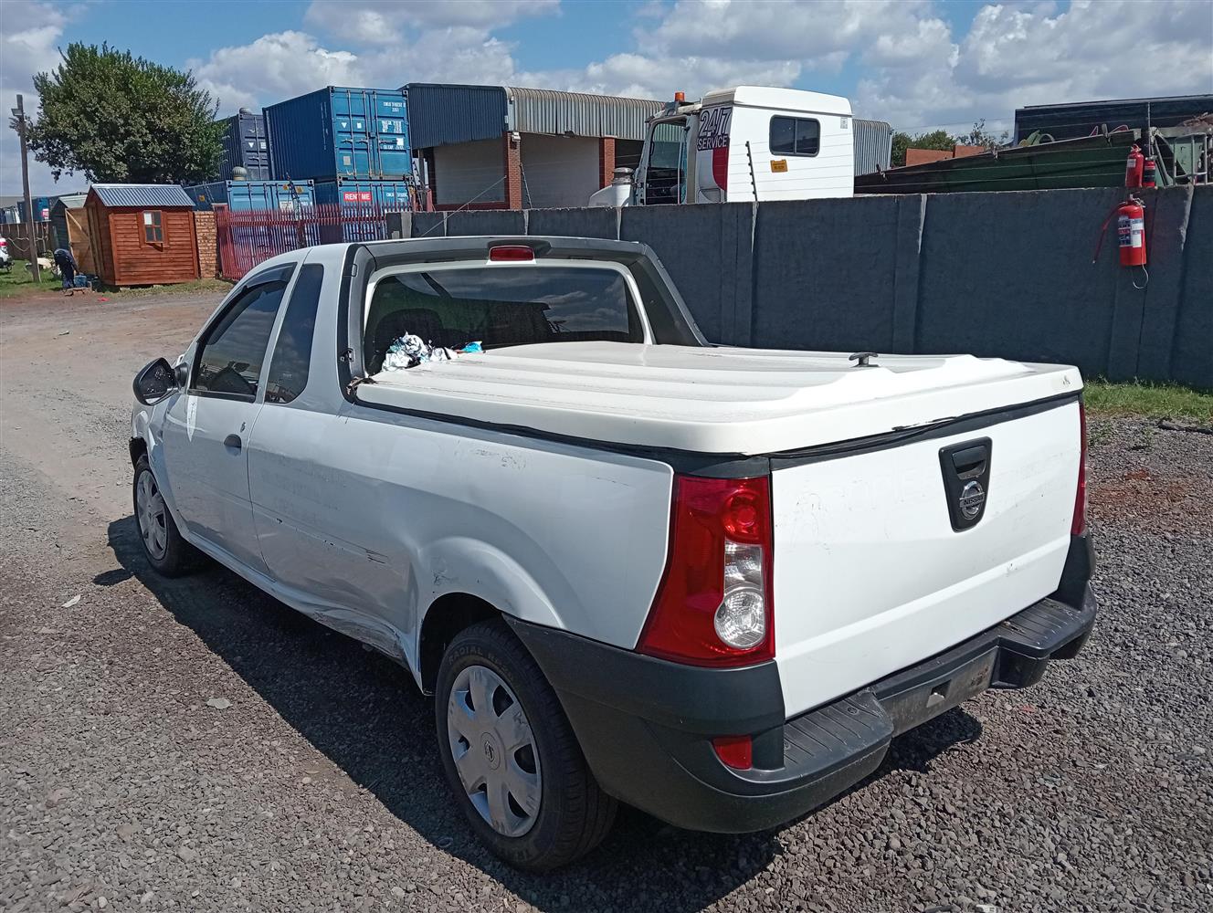 Np200 Rear Auction Nation - NISSAN NP200 1.6 A/C P/U S/C