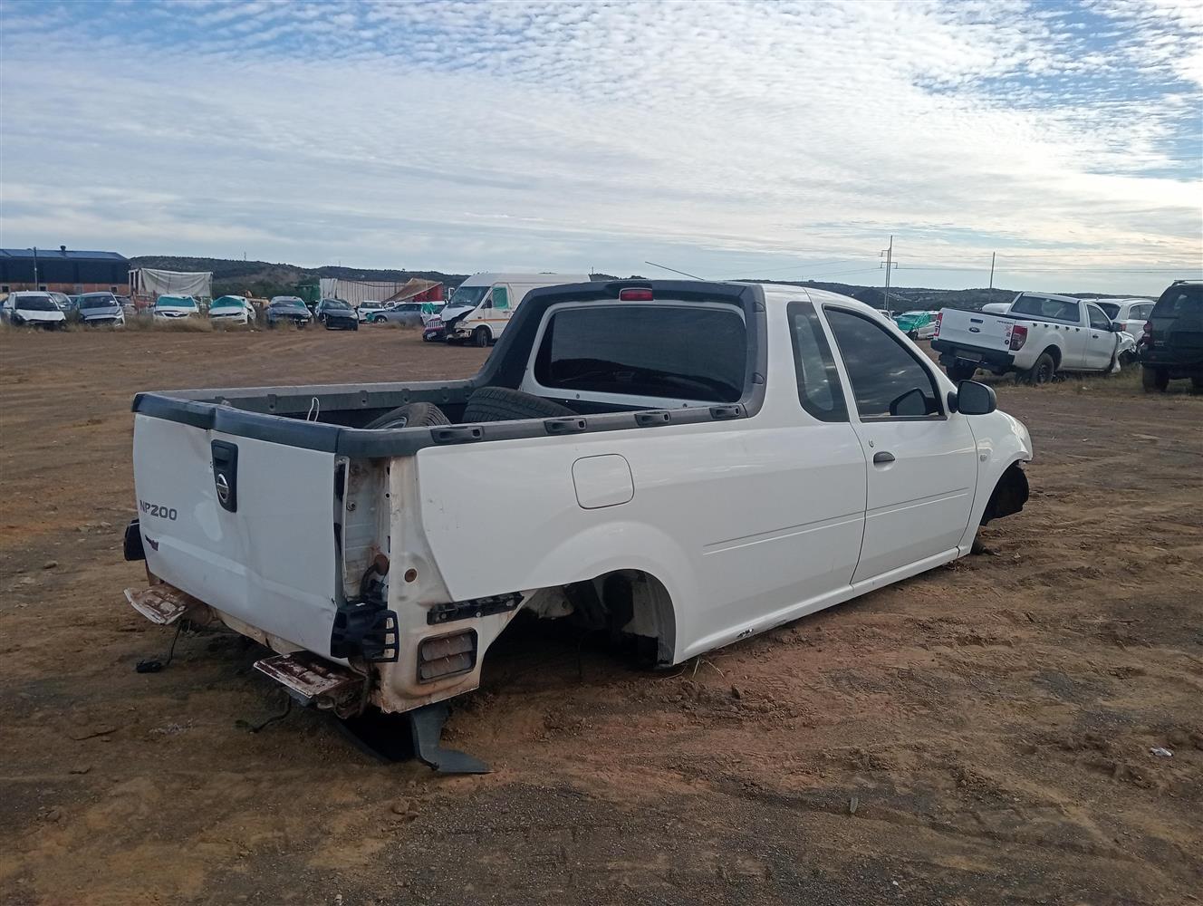 Np200 Rear Auction Nation - NISSAN NP200 1.6 P/U S/C