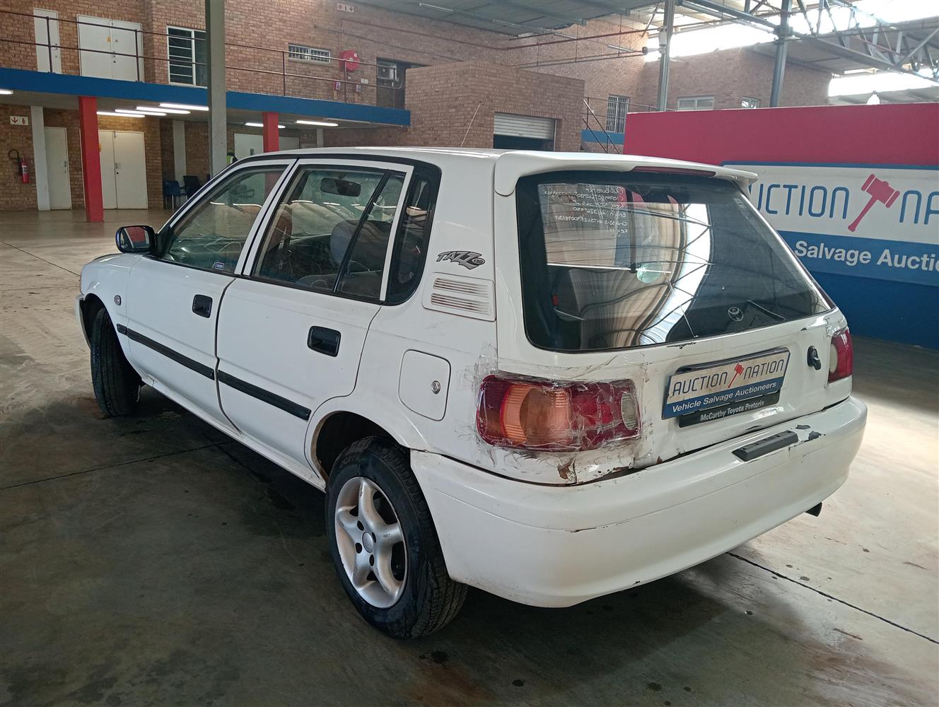 Tazz Rear Hup Auction Nation - TOYOTA TAZZ 130