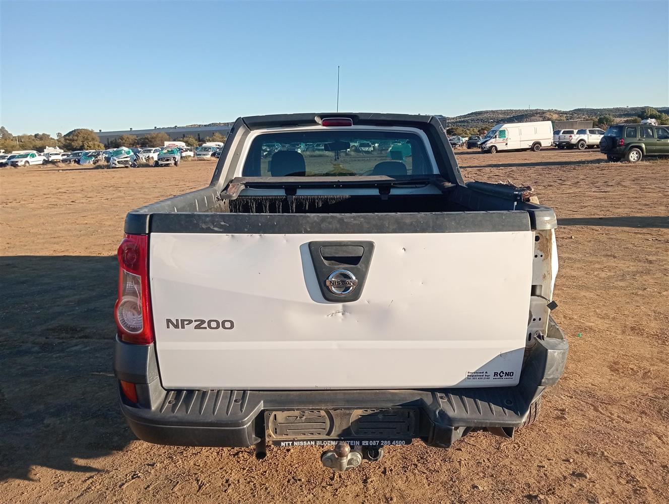 Np200 Rear Panel Auction Nation - NISSAN NP200 1.6 P/U S/C