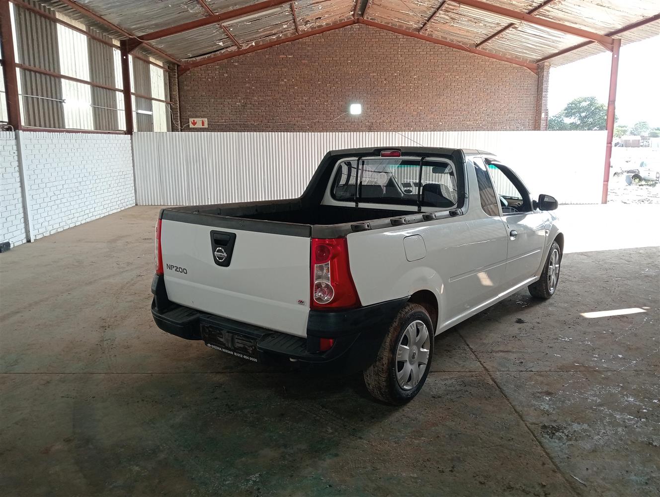 Np200 Rear Auction Nation - NISSAN NP200 1.6 P/U S/C
