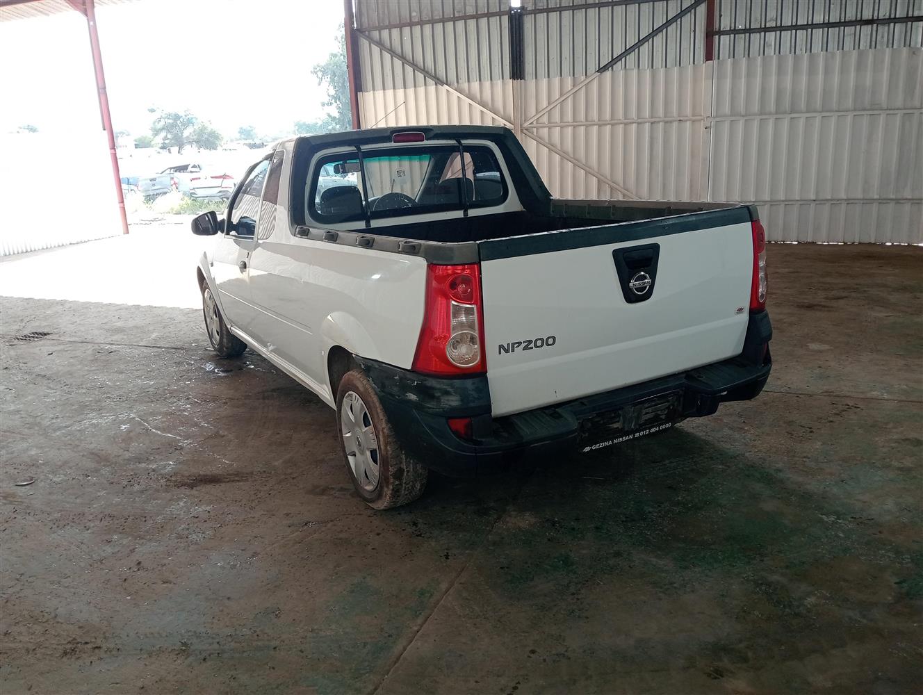 Np200 Rear Auction Nation - NISSAN NP200 1.6 P/U S/C