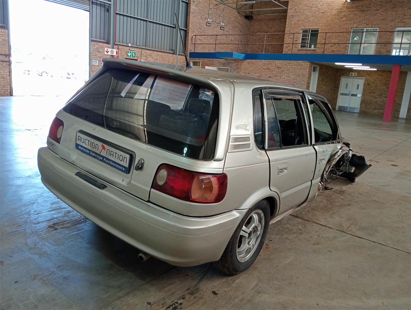 Tazz Rear Hup Auction Nation - TOYOTA TAZZ