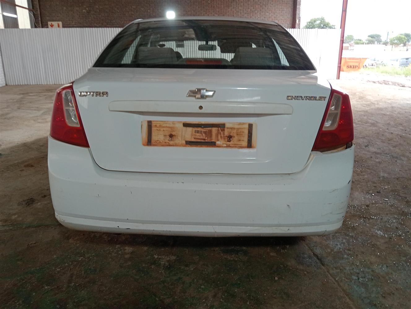 Chev Optra Rear Auction Nation - CHEVROLET OPTRA 1.6 L