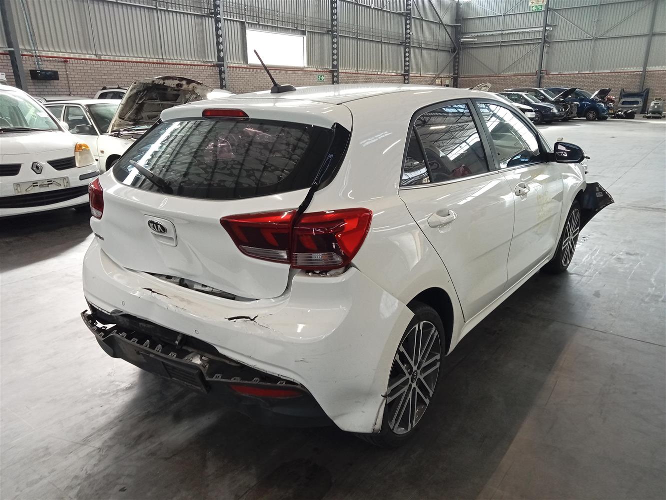 Kia Rio Behind Auction Nation - KIA RIO