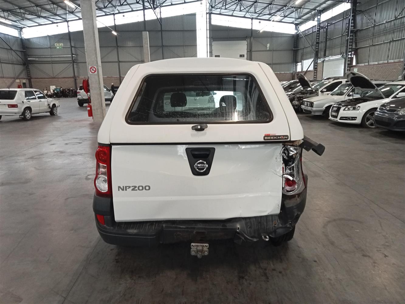Np200 Rear Auction Nation - NISSAN NP200 1.6 A/C P/U S/C