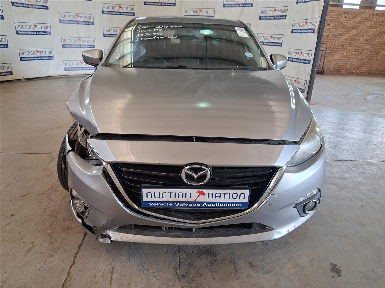 2015 MAZDA MAZDA3 2.0 ASTINA A/T 5DR