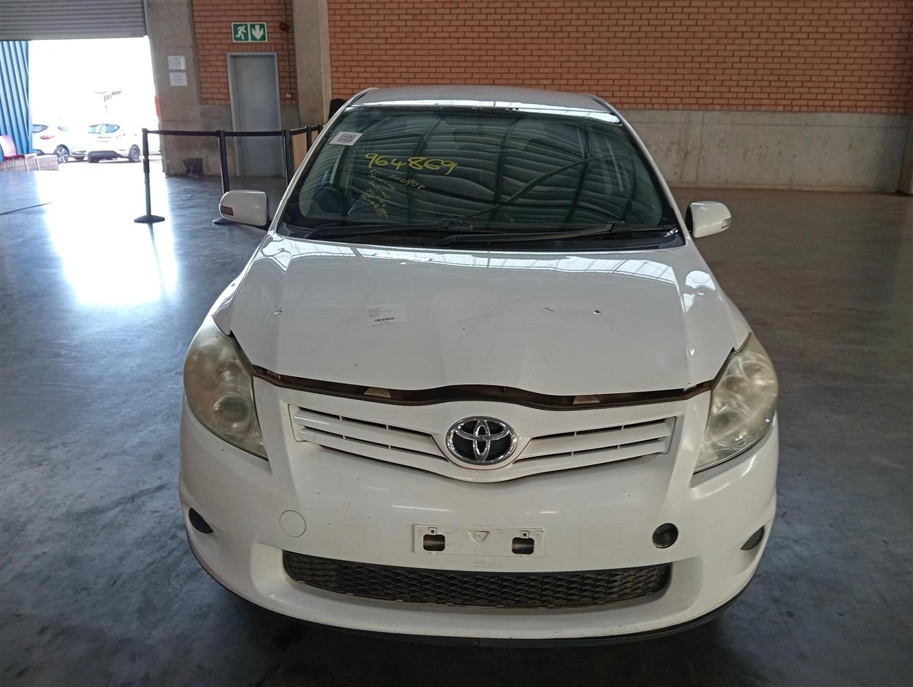 2012 TOYOTA AURIS 1.3 X